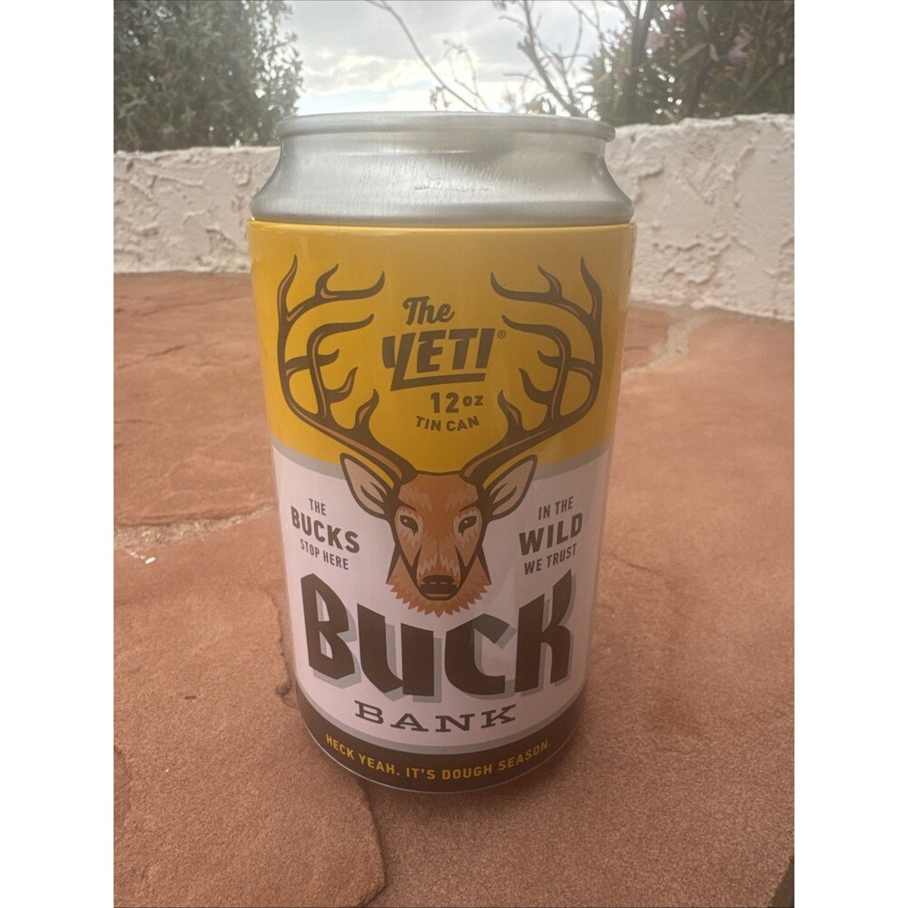 YETI Buck Bank Limited Edition 12oz Stash Can 2nd Edition